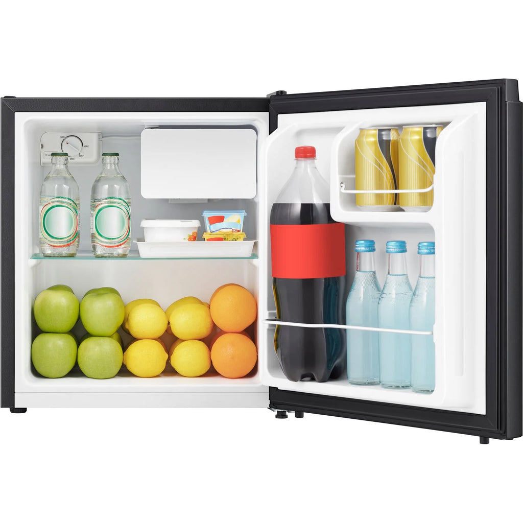 New 1.6-Cu. Ft. Standard Compact Refrigerator with Freezer Compartment, Black, 2AW1BF16A