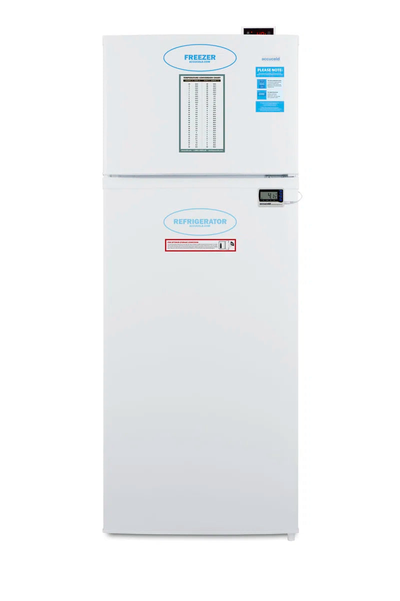 22" 7 Cubic Feet Top Freezer Refrigerator with Water and Ice Dispenser