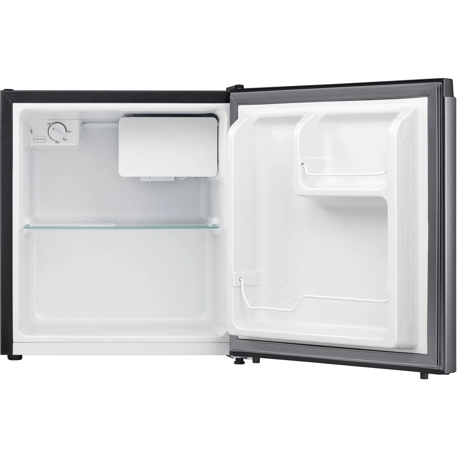 New 1.6-Cu. Ft. Standard Compact Refrigerator with Freezer Compartment, Black, 2AW1BF16A