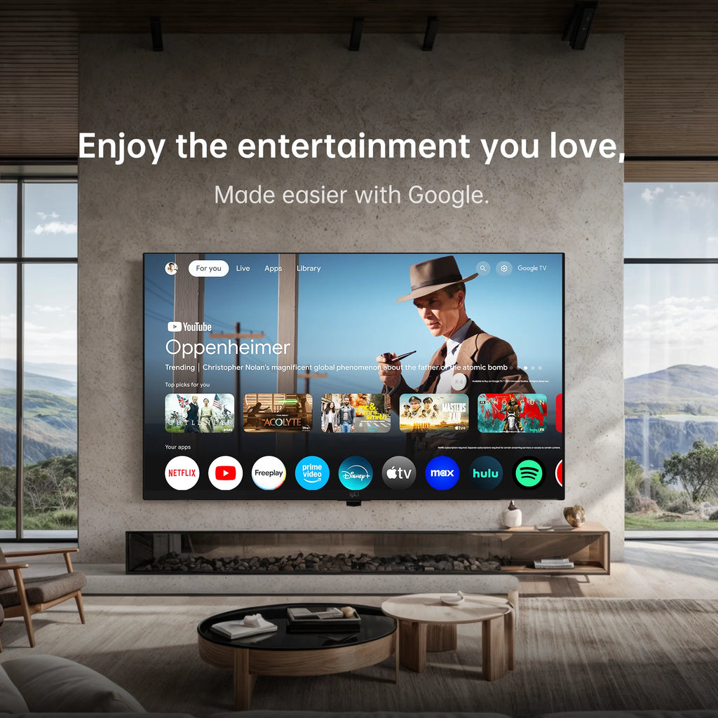 32 Inch Smart Google TV Palette-Series HD 720P , Dolby Audio, HDR 10, Bluetooth, Voice Control