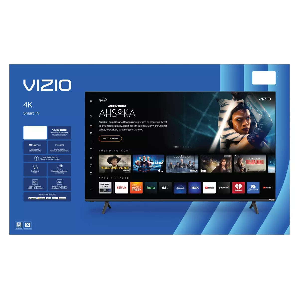 VIZIO Class 4K UHD LED HDR Smart TV