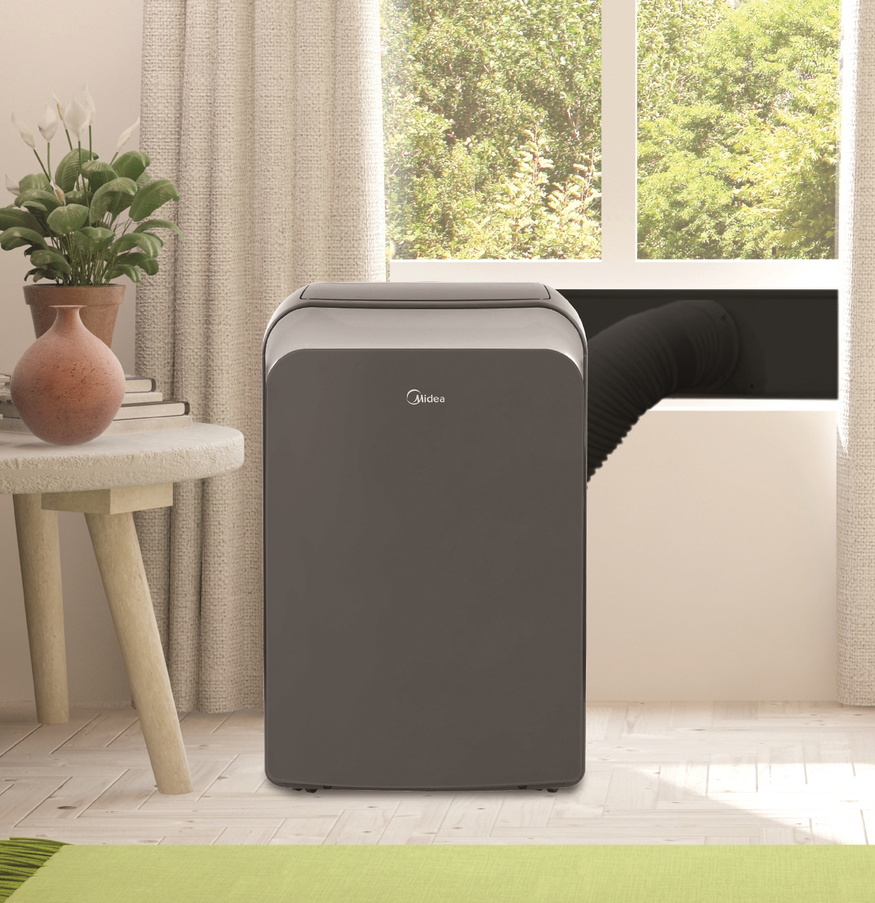 Smart Portable Air Conditioner, 8,000 BTU (12,000 ASHRAE), 115V, MAP08S1WGR-T, Cools Rooms up to 350 Sq. Ft.