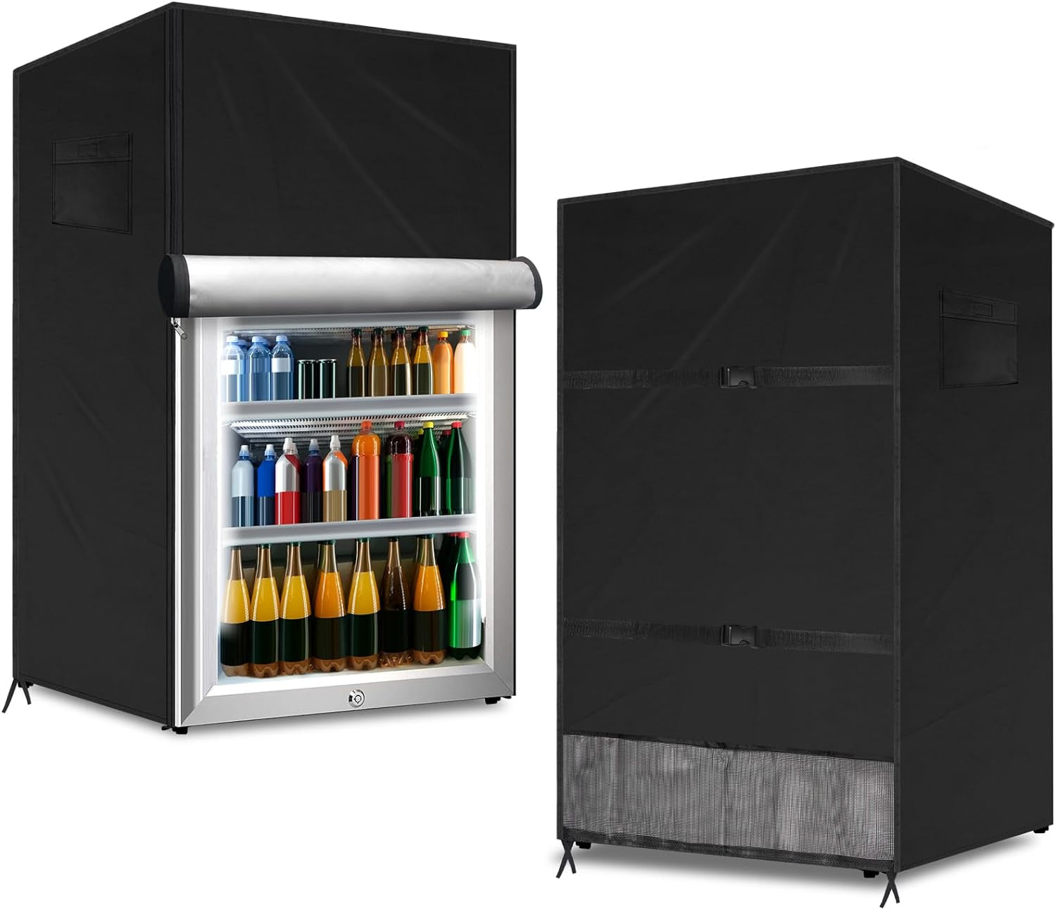 Outdoor Refrigerator Cover Dustproof Freezer for Protecting Upright Freezers/Bev