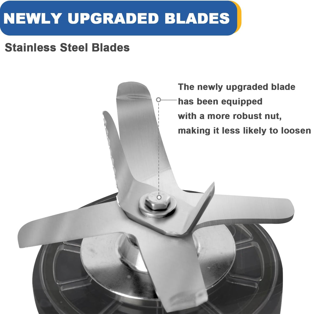 Commercial Smart Smoothie Blender - 2200W High-Power Professional Blenders for Smoothies & More, 4 Pre-Set Programs, Quiet Blender with Removable Shield, 52Oz Jar, 120V, K80TS (Black)