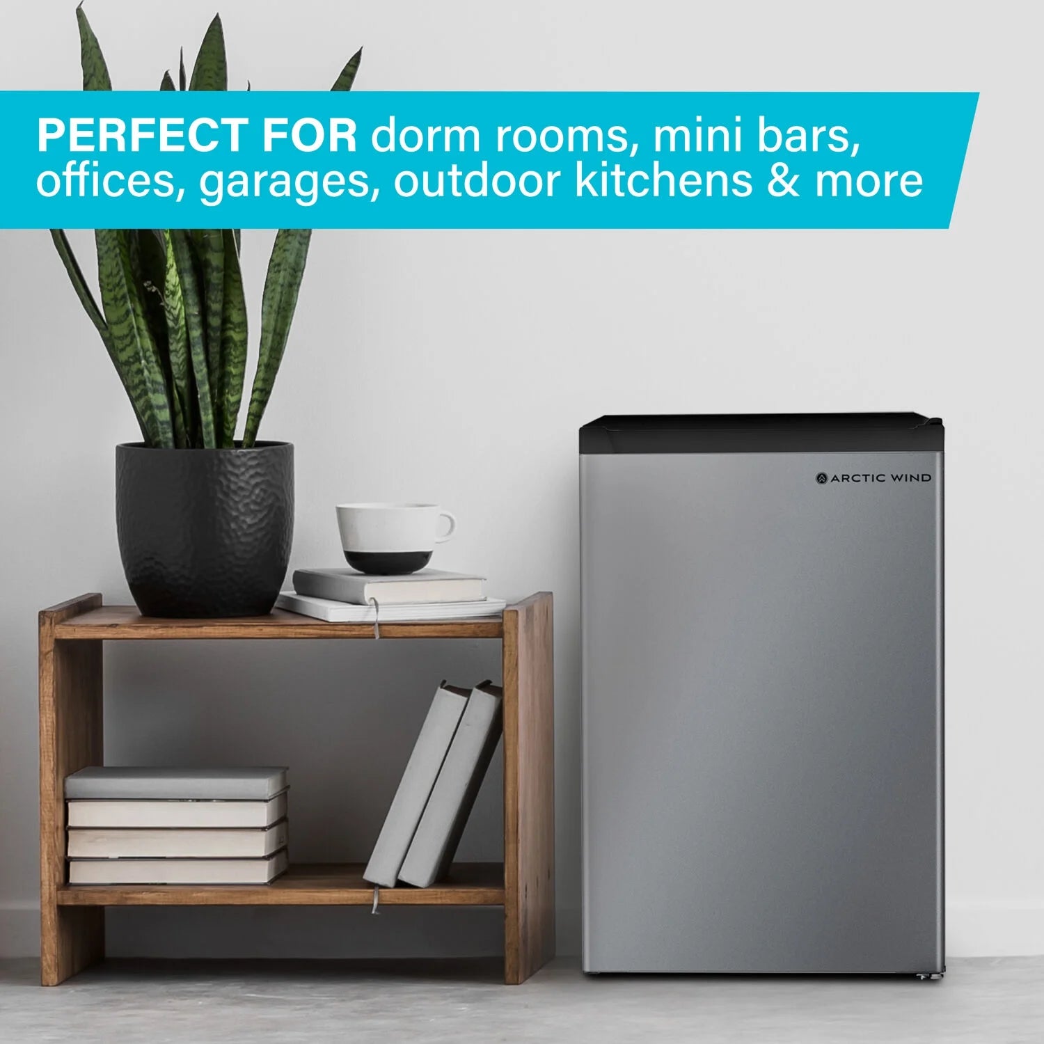 New Standard 17.5 in W 2.6-Cu. Ft. Energy Star Compact Refrigerator with Freezer