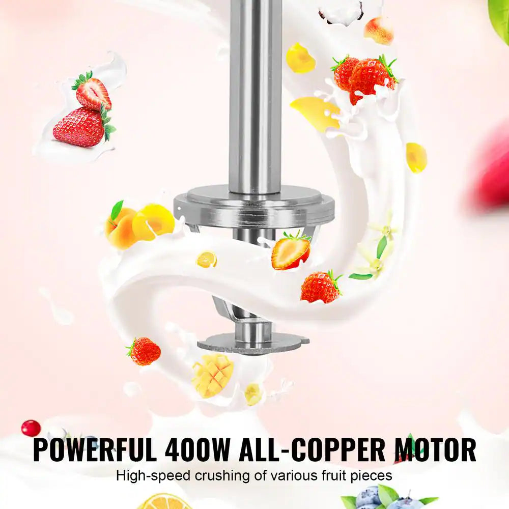 Ice Cream Blender 400W High-Speed Ice Cream Maker Mixer Stir Machine 4200RPM, Stepless Speed Adjustment Ice Cream Shaker