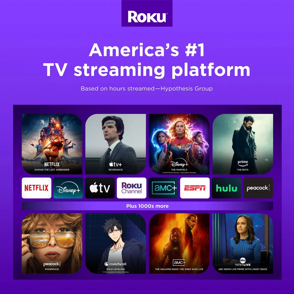 Roku 43" Select Series 4K HDR Smart Roku TV with Roku TV Remote