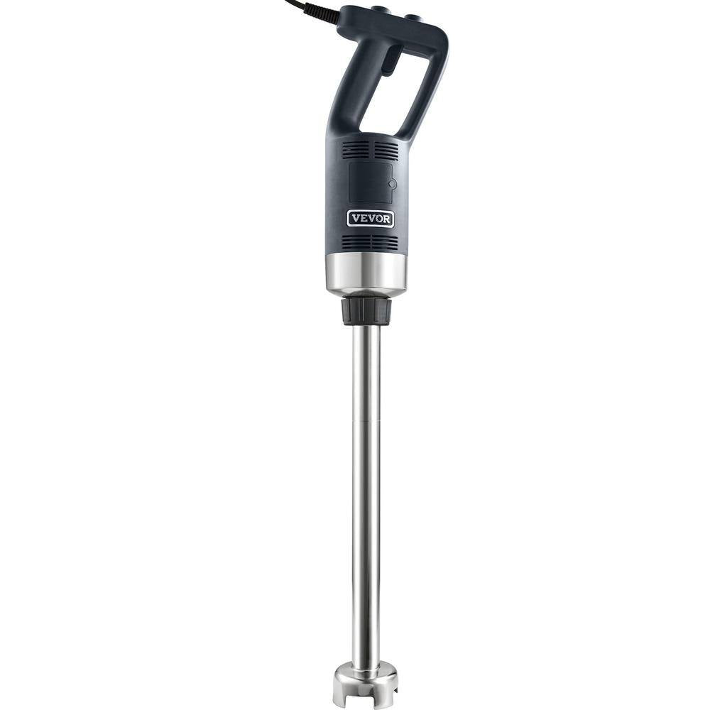 Black Commercial Immersion Blender 750W 20 In. Heavy Duty Hand Mixer Multi-Purpose Portable Mixer