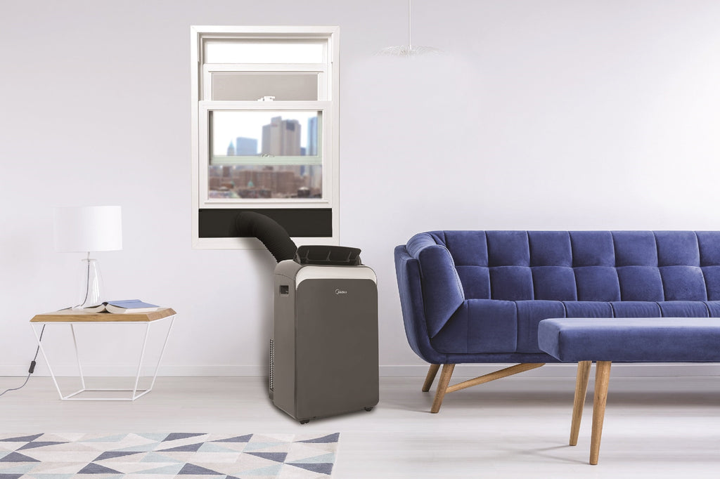 Smart Portable Air Conditioner, 8,000 BTU (12,000 ASHRAE), 115V, MAP08S1WGR-T, Cools Rooms up to 350 Sq. Ft.