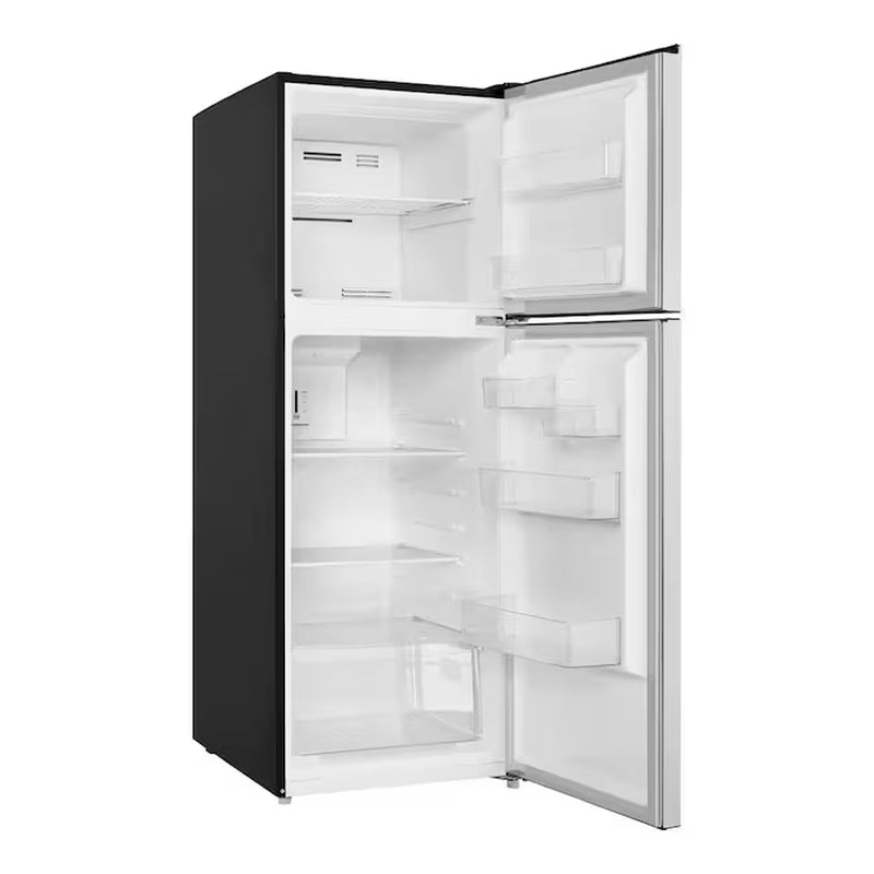 7.3-Cu Ft Counter-Depth 21.75-In Wide Top-Freezer Refrigerator ( Stainless Steel )