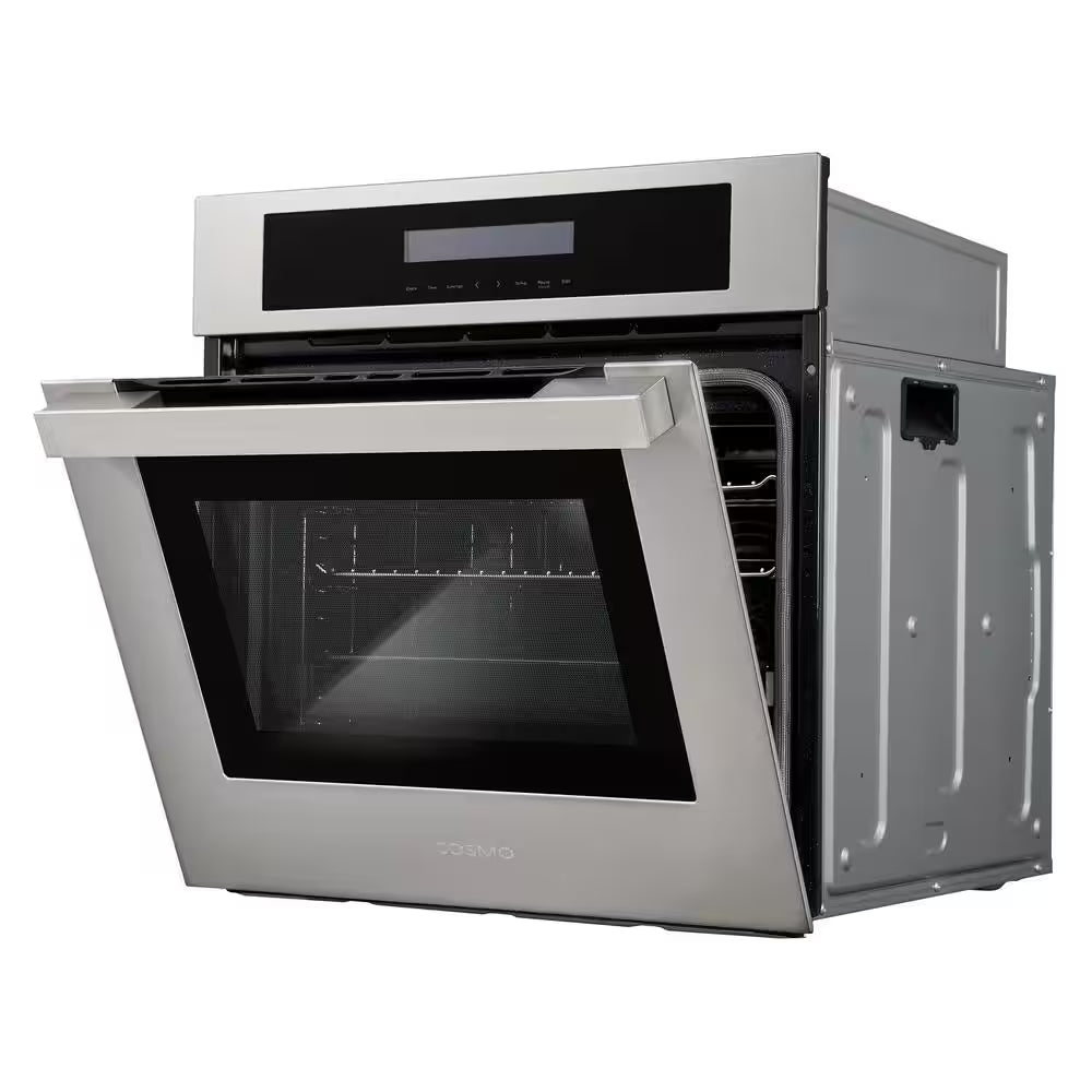 24 In. Lumin Collection 2.5 Cu. Ft. Electric Wall Oven, 8 Functions and True European Convection in Stainless Steel