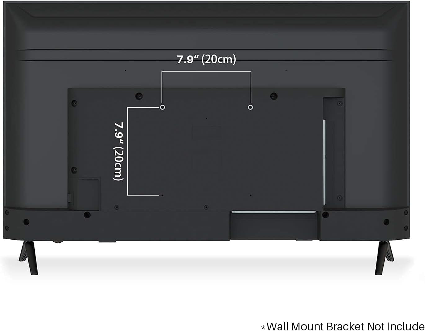 EC43S1UA, 43 Inch 4K UHD HDR LED Smart Android TV with Google Assistant (Voice Control), Screen Share, HDMI, USB