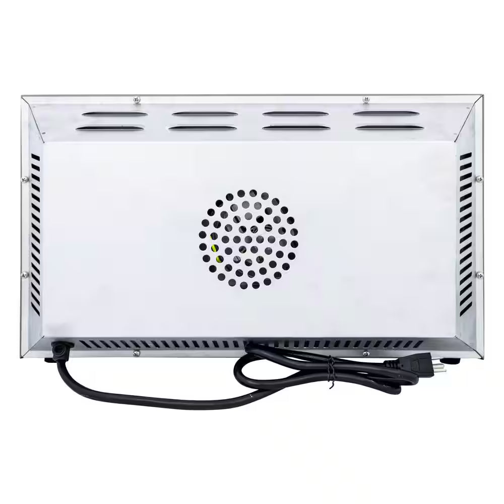 1750 W Stainless Steel Quarter Size Commercial Convection Oven