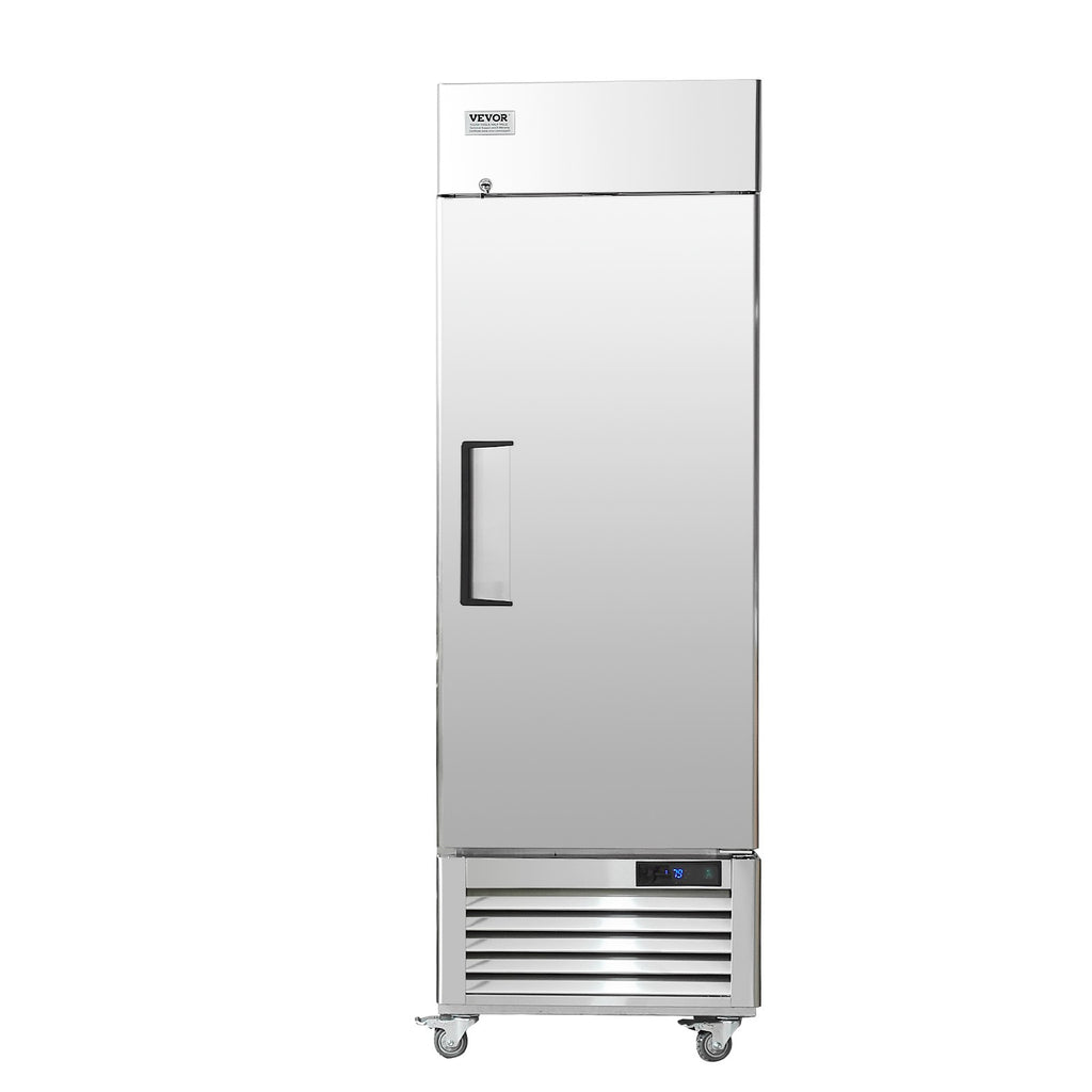 VEVOR Commercial Refrigerator 19.32 Cu.Ft Reach in Upright Refrigerator 1 Door
