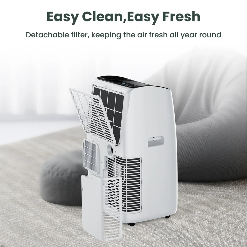 Portable Air Conditioners Unit 10200BTU(14000 BTU ASHRAE), Dehumidifier, Cooling, Fan, Remote Control, 450 Sq. Ft