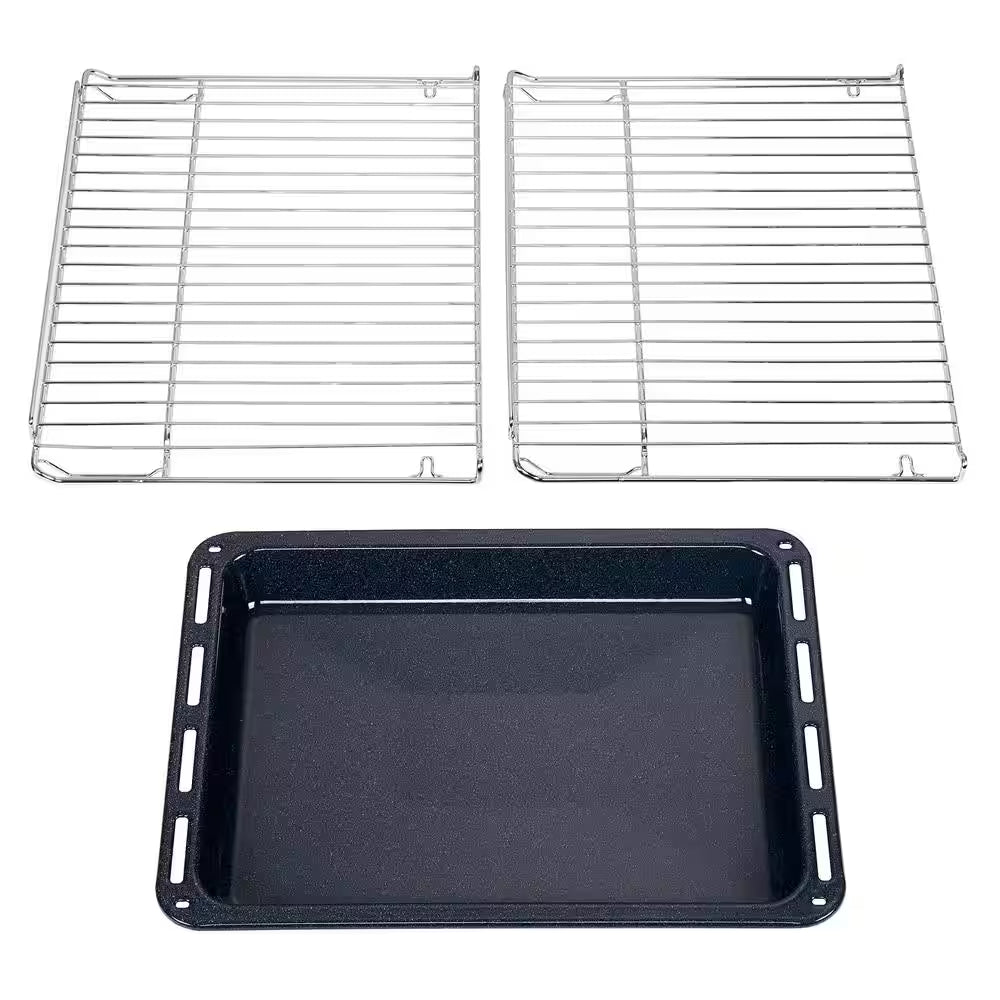 24 In. Lumin Collection 2.5 Cu. Ft. Electric Wall Oven, 8 Functions and True European Convection in Stainless Steel