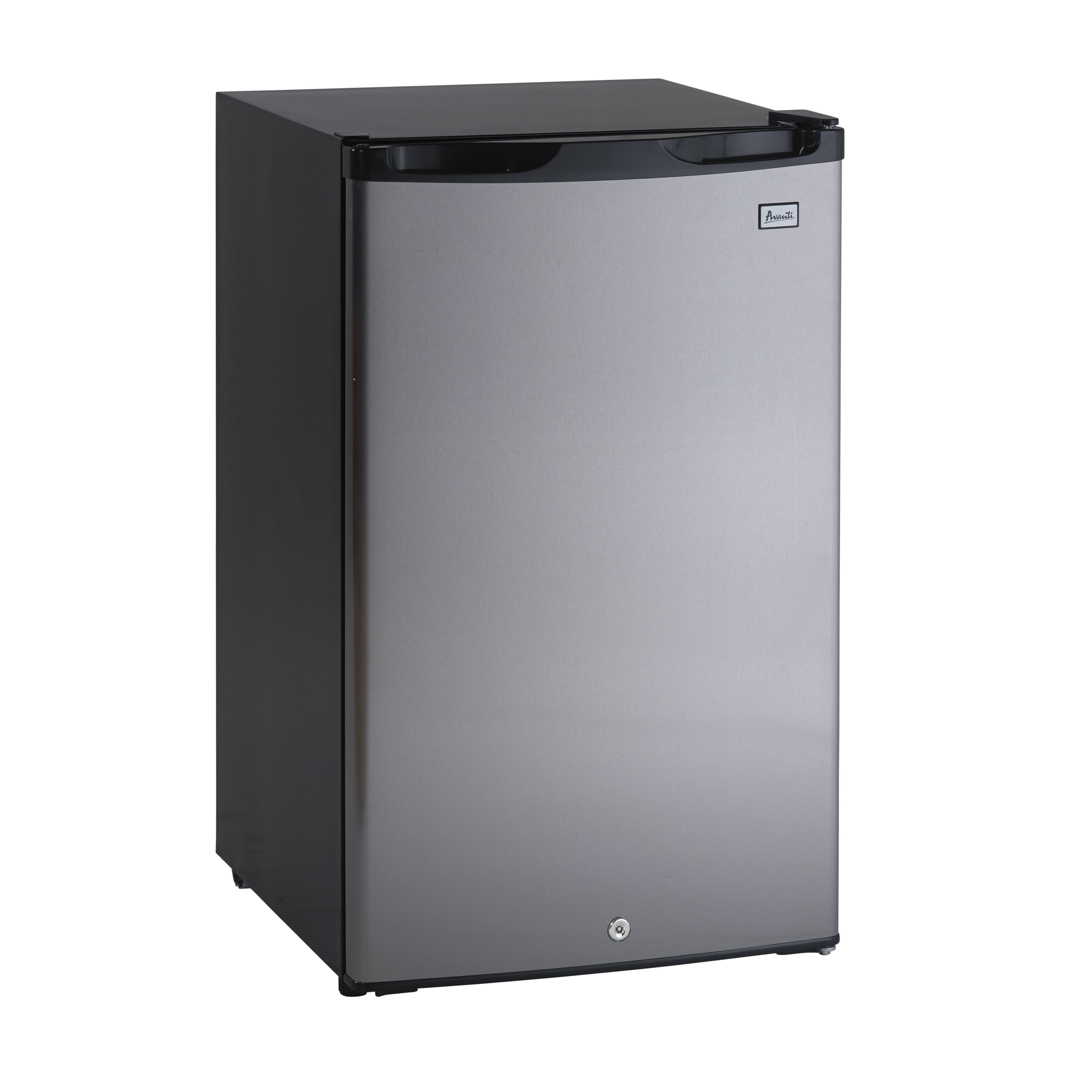 Avanti 4.4 Cu. Ft. Refrigerator Black/Stainless AR4456SS