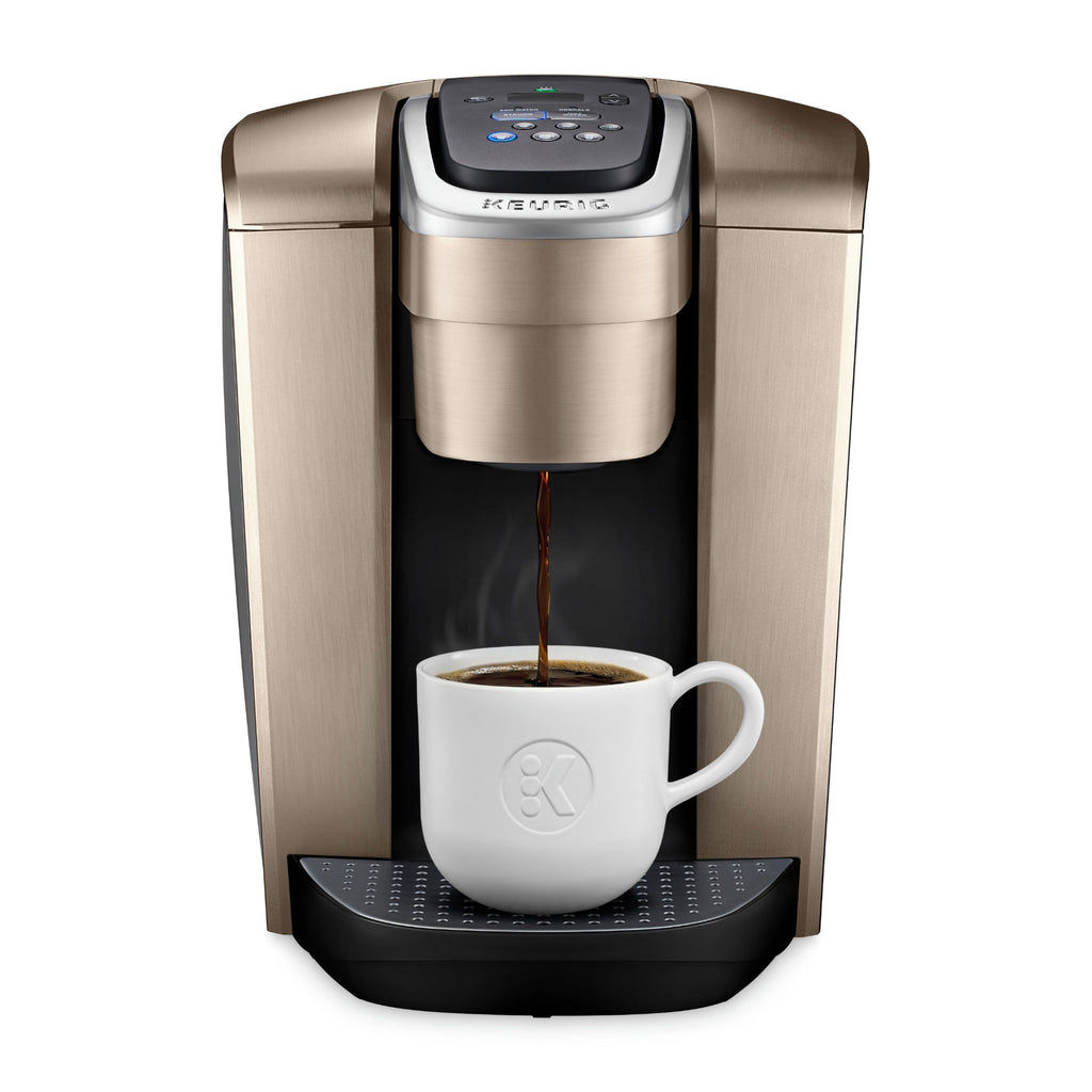 K-Elite, Single Serve K-Cup Pod Coffee Maker, Brushed Gold