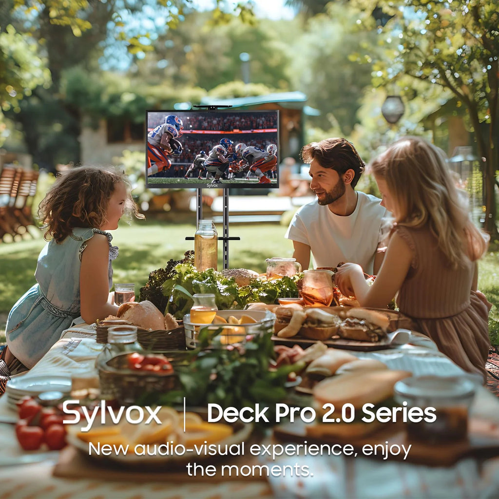 Outdoor Smart TV, 75" Google TV with Dobly Atmos, Google Assistant, 4K 1000Nits outside Television, IP55 Waterproof TV for Partial Sun (Deck Pro 2.0 NEW)