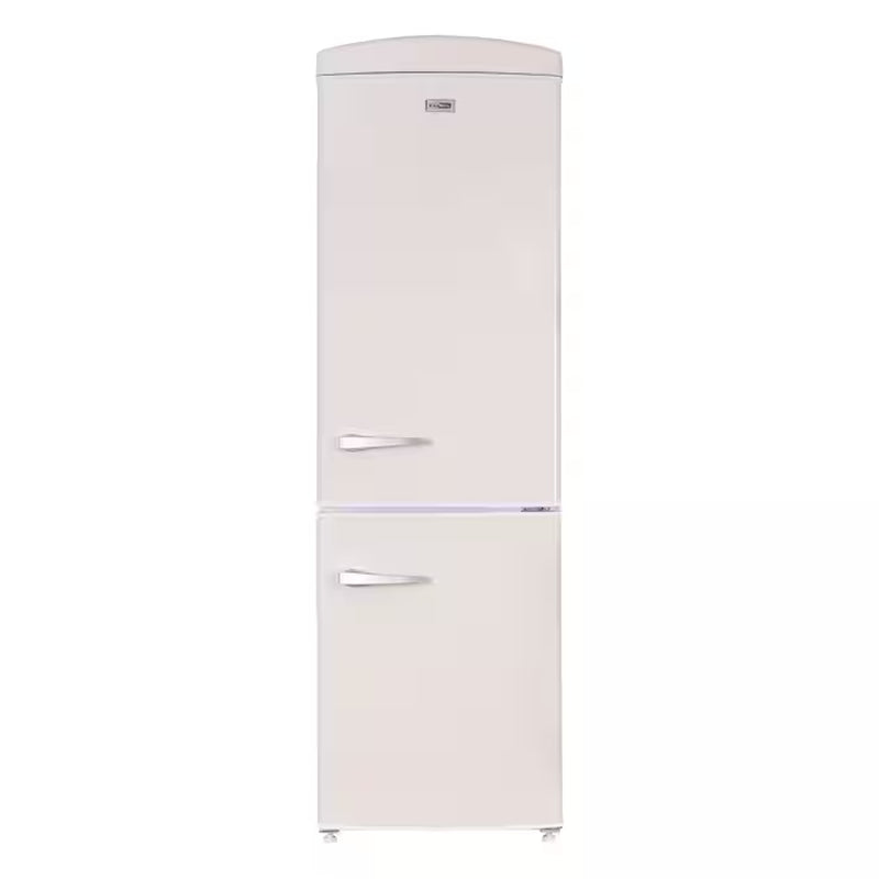 10.7-Cu Ft Standard-Depth 24-In Wide Bottom-Freezer Refrigerator Black )