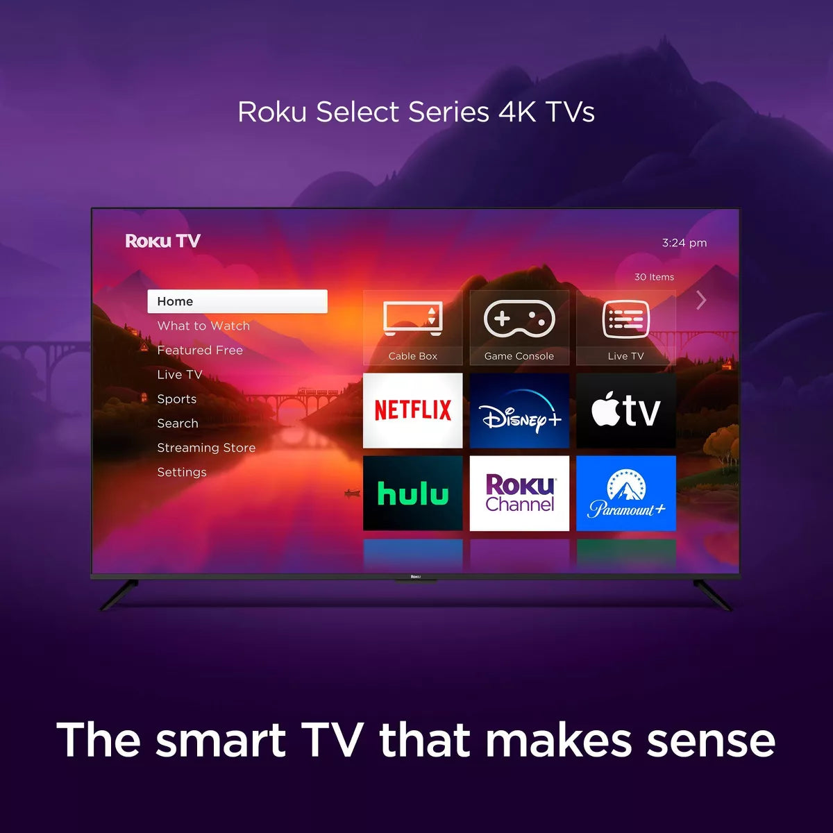Roku 43" Select Series 4K HDR Smart Roku TV with Roku TV Remote
