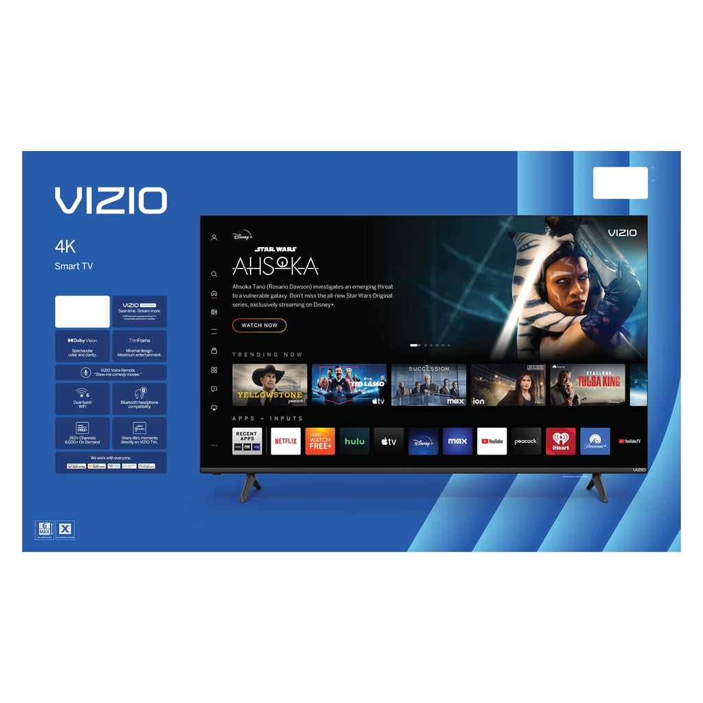 43" Class 4K LED HDR Smart TV (V4K43M-08)