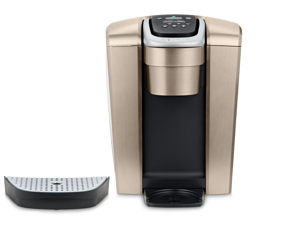 K-Elite, Single Serve K-Cup Pod Coffee Maker, Brushed Gold