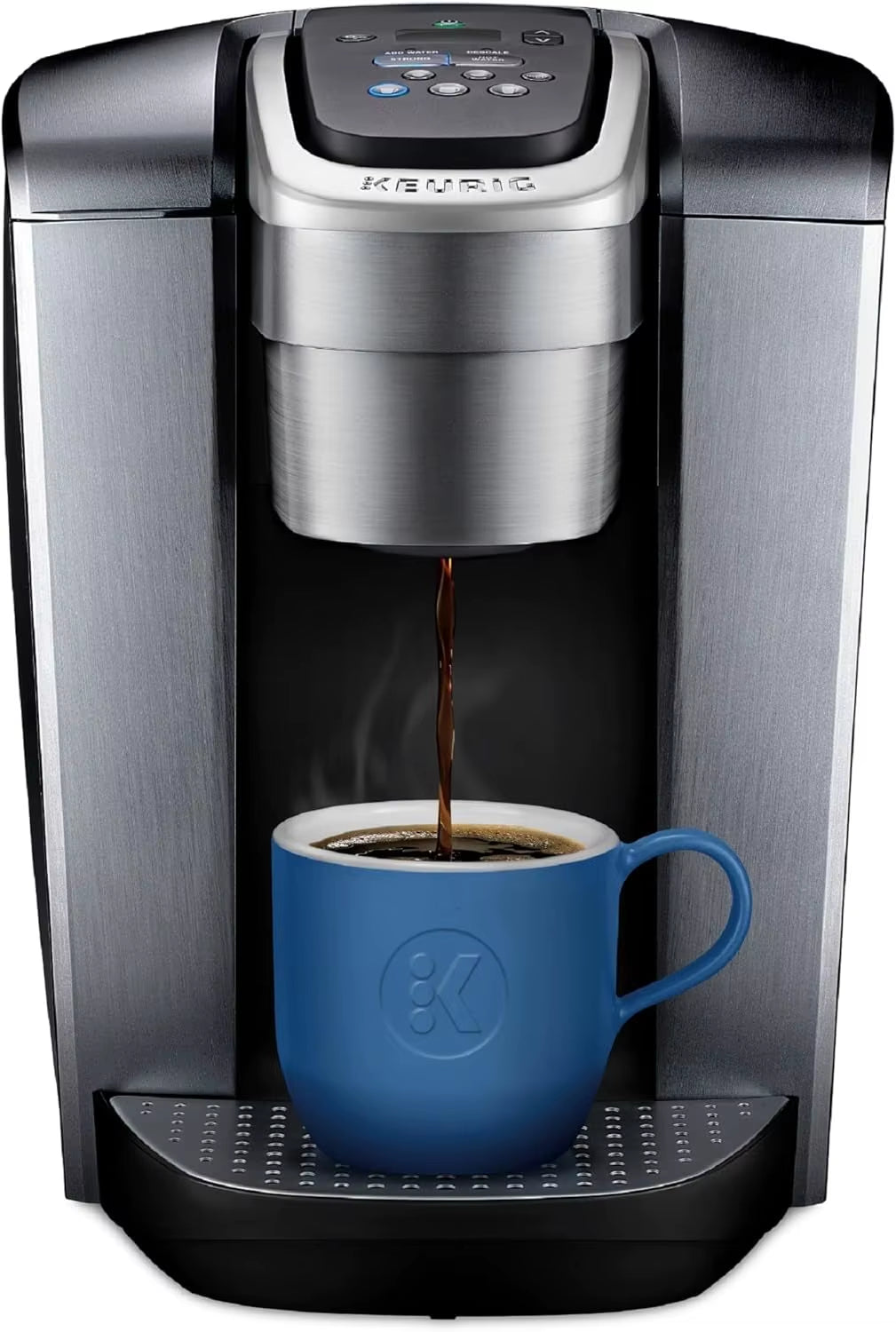 K-Elite Single Serve K-Cup Pod Coffee Maker, with Strength and Temperature Control, Iced Coffee Capability, 8 to 12Oz Brew Size,