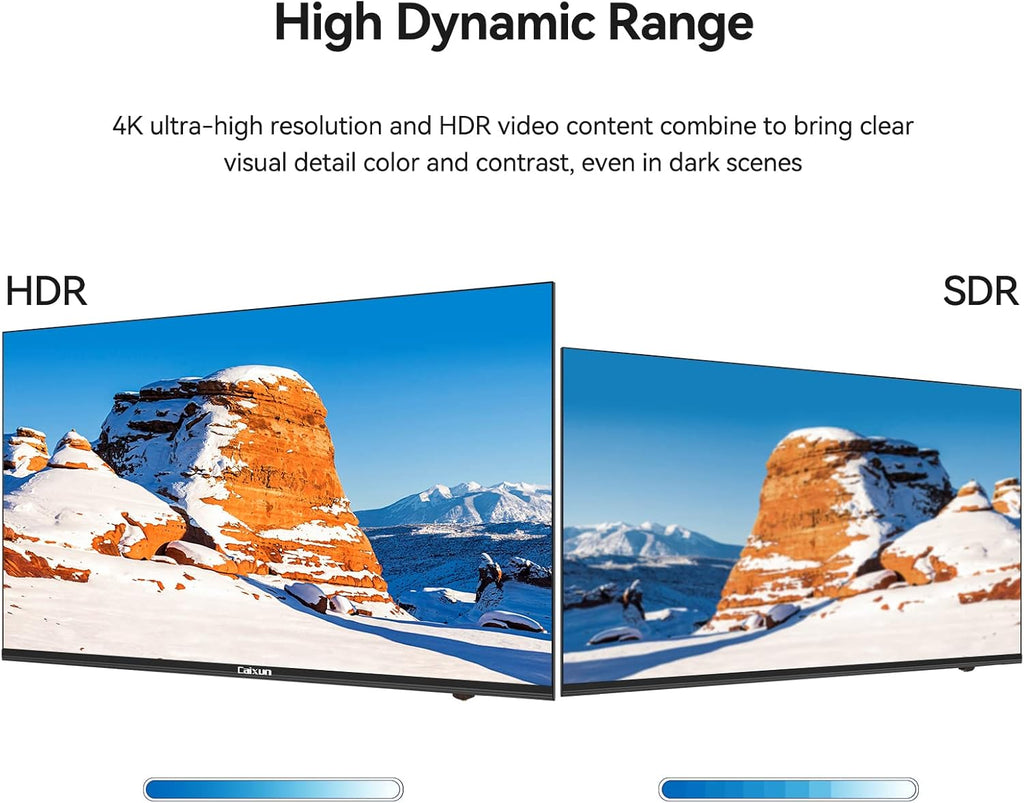 EC43S1UA, 43 Inch 4K UHD HDR LED Smart Android TV with Google Assistant (Voice Control), Screen Share, HDMI, USB