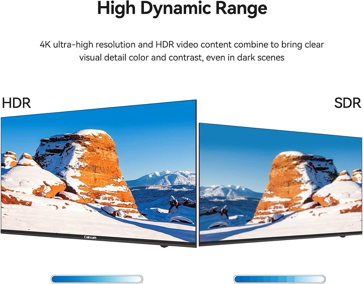 EC43S1UA, 43 Inch 4K UHD HDR LED Smart Android TV with Google Assistant (Voice Control), Screen Share, HDMI, USB