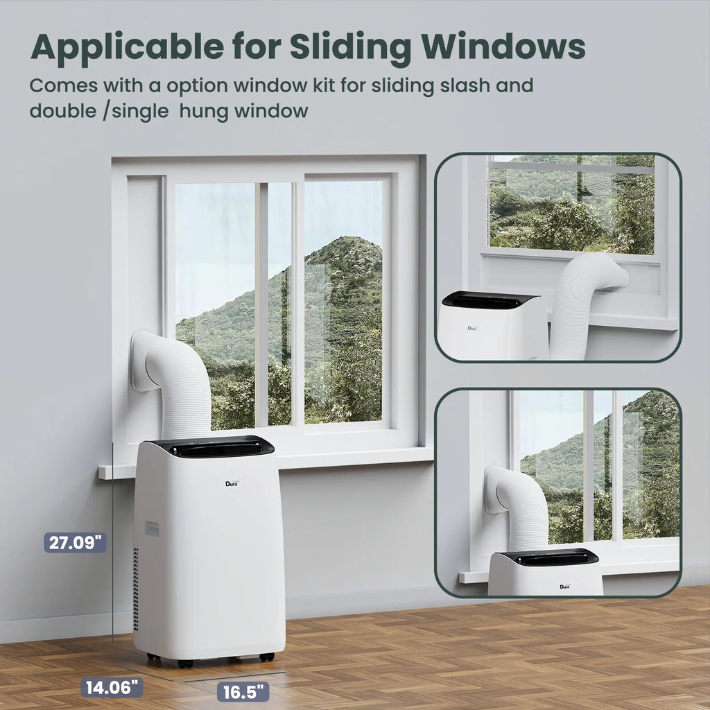 Portable Air Conditioners Unit 10200BTU(14000 BTU ASHRAE), Dehumidifier, Cooling, Fan, Remote Control, 450 Sq. Ft