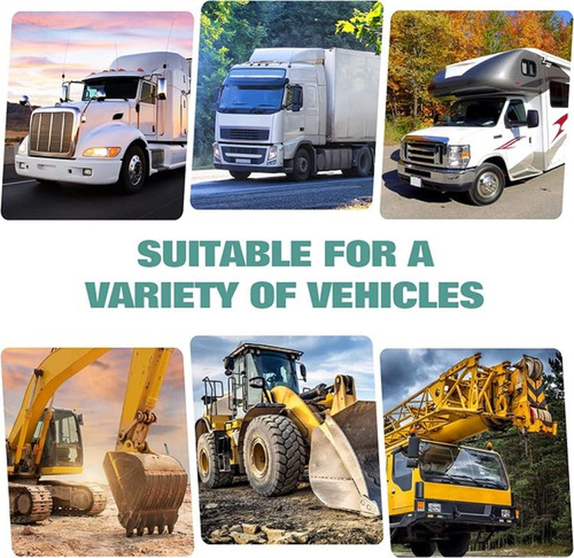 12V 12000BTU Truck Cab Air Conditioner Split AC Fits Semi Trucks Bus RV Caravan