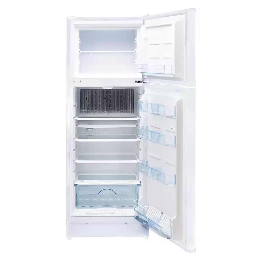 Off-Grid 23.5 In. 8 Cu. Ft. Propane Top Freezer Refrigerator in White