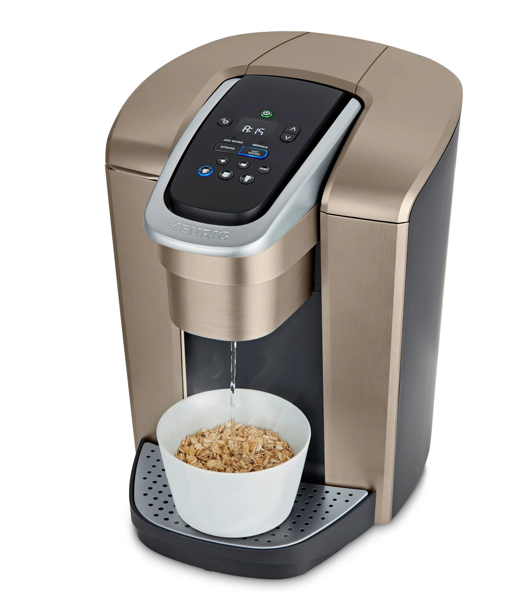 K-Elite, Single Serve K-Cup Pod Coffee Maker, Brushed Gold
