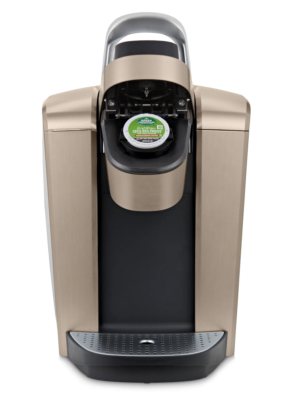 K-Elite, Single Serve K-Cup Pod Coffee Maker, Brushed Gold